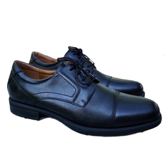 Florsheim Other - Florsheim Midtown Cap Toe Leather Oxford Dress Shoes 9.5